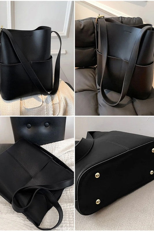 Minimalist Shoulder Tote Bag