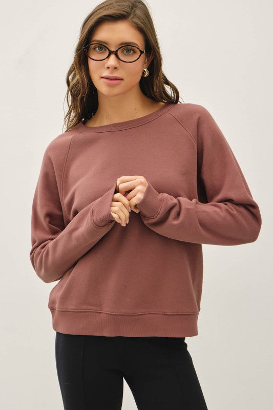 Cotton Modal Fleece Sweatshirt