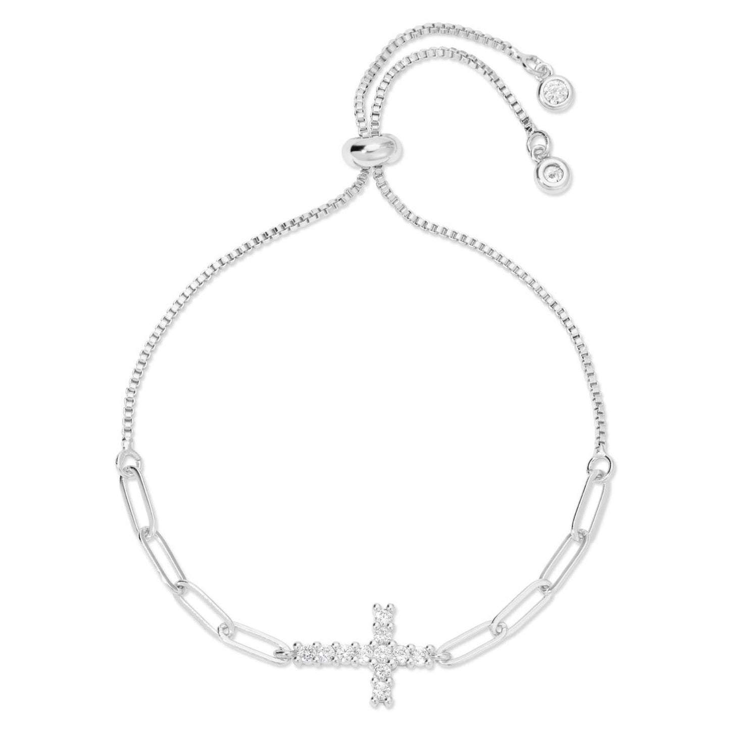 Splendid Iris - Cross Pulley Bracelet: Gold