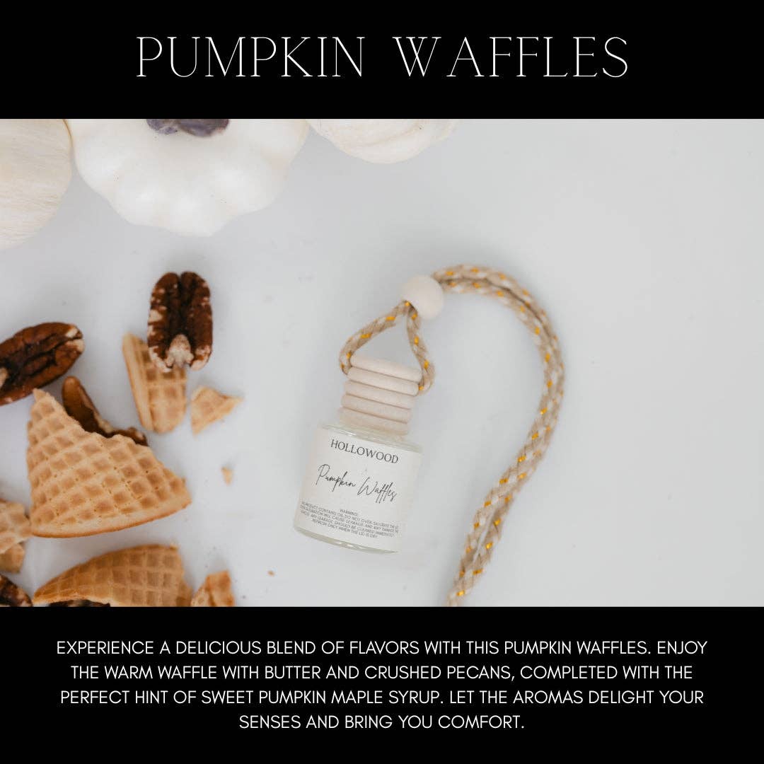 HOLLOWOOD FRAGRANCE - FALL CAR DIFFUSERS: Crisp Autumn Morning