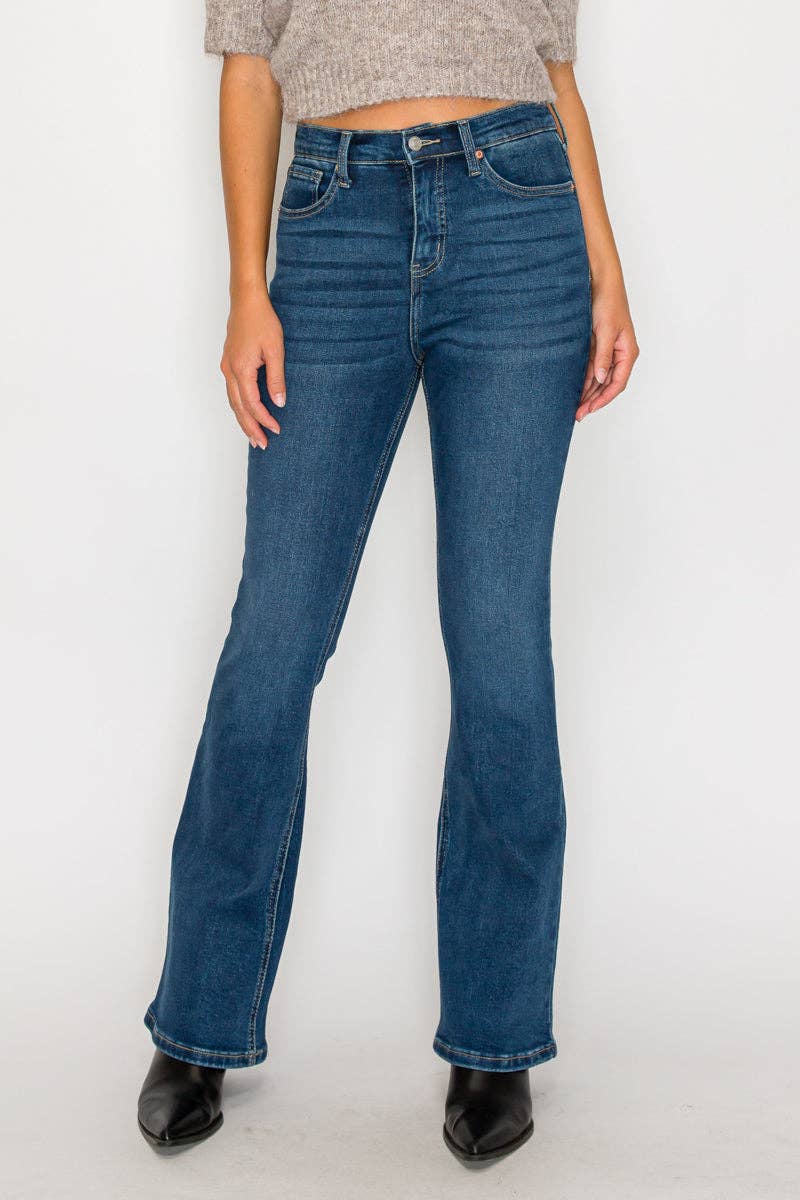 High Rise Bootcut with Tummy Control