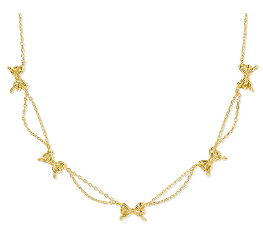 Bow Strand Necklace