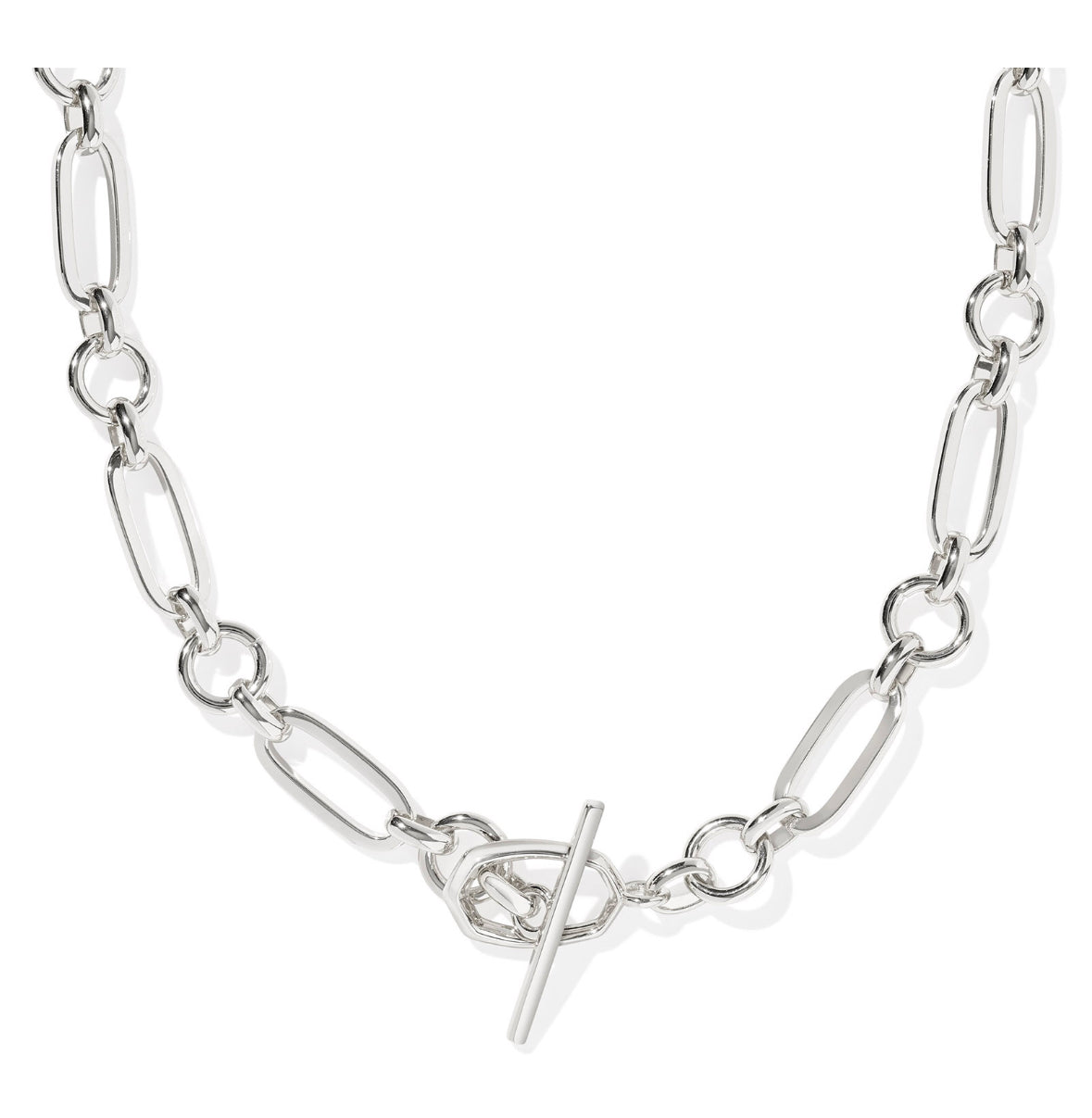Sylvia Metal Link and Chain Necklace
