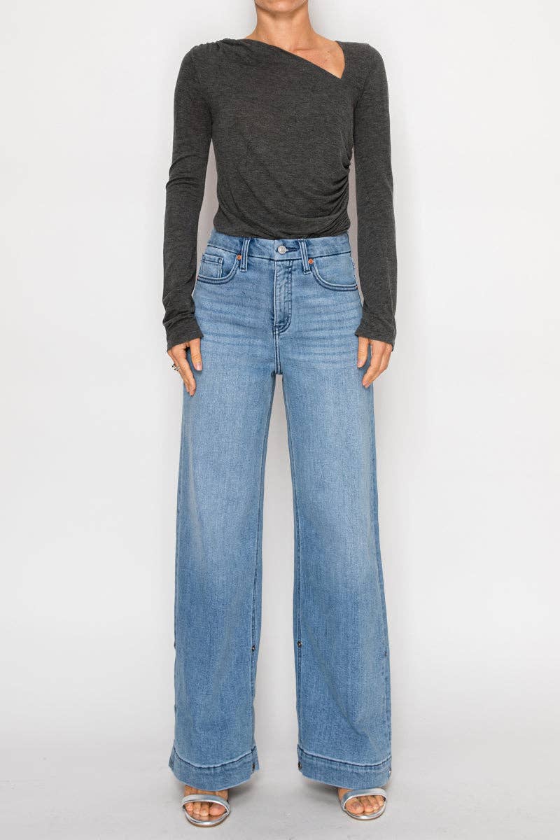 ARTEMIS VINTAGE - INSEAM TRANSFORM HIGH RISE TUMMY CONTROL A-WIDE JEANS