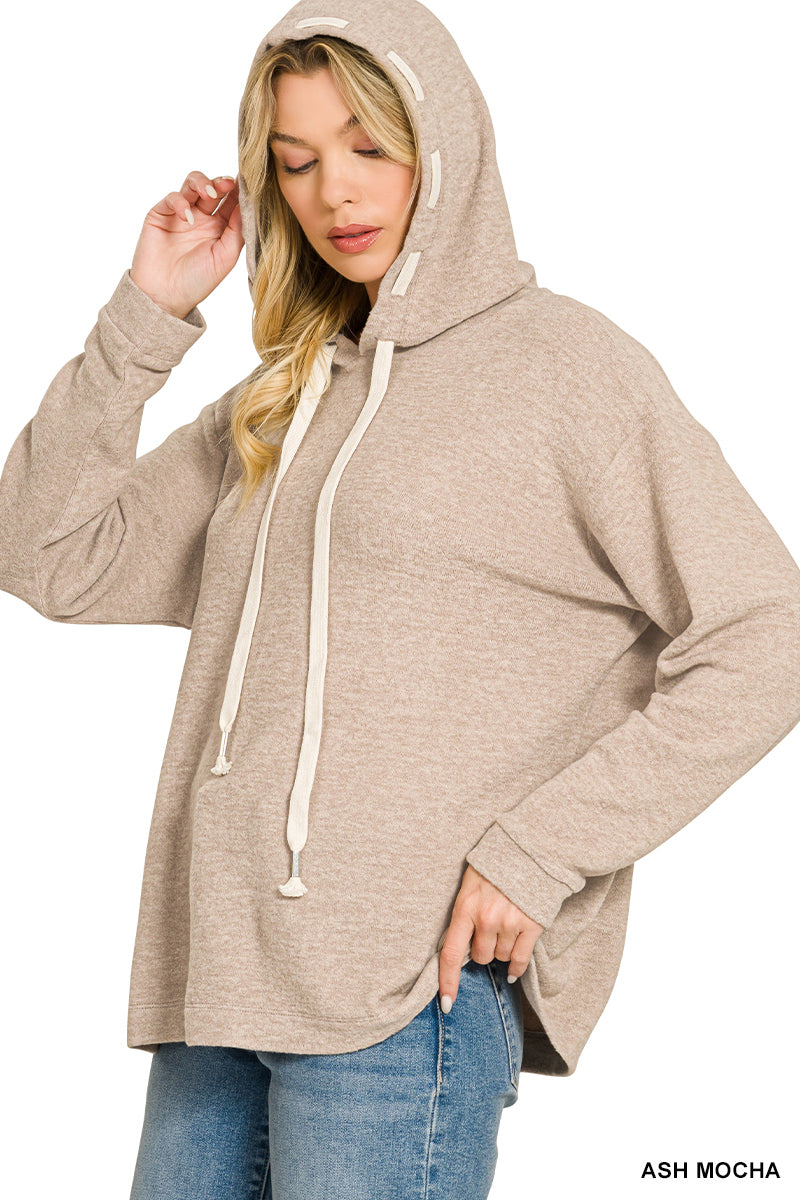 Lace Up Hoodie