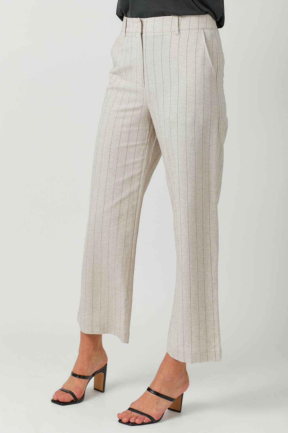 Pin Stripe Tailored Trousers