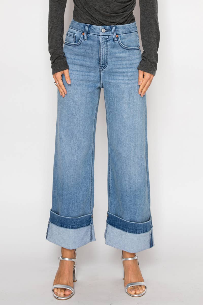 ARTEMIS VINTAGE - INSEAM TRANSFORM HIGH RISE TUMMY CONTROL A-WIDE JEANS