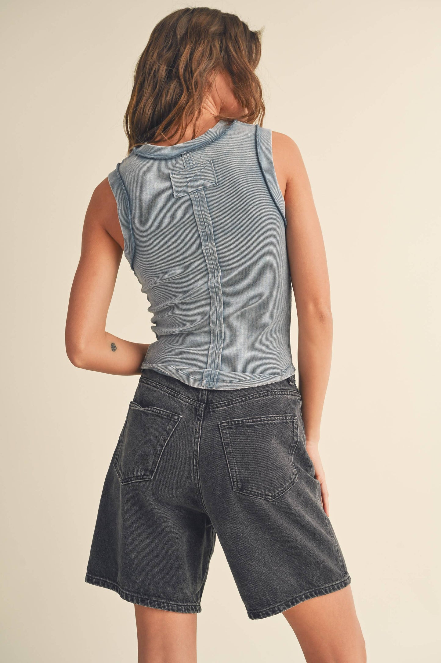 Denim Tank Top