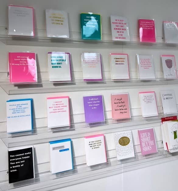 Mary Phillips Designs - GREETING CARD -  And then the tequila whispered...