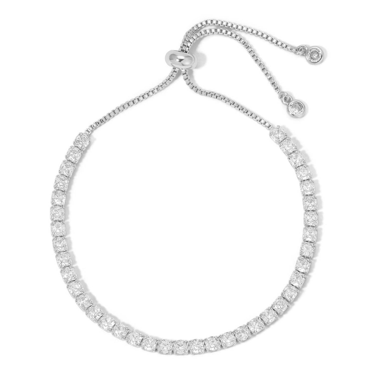 Splendid Iris - Pulley Tennis Bracelet: Gold / 3mm