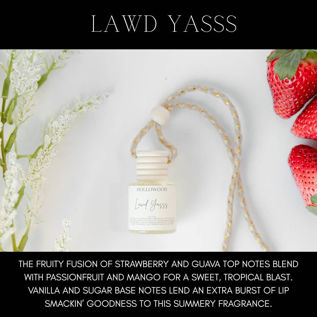 HOLLOWOOD FRAGRANCE - Everyday Scents Car Diffuser: TIMELESS VANILLA
