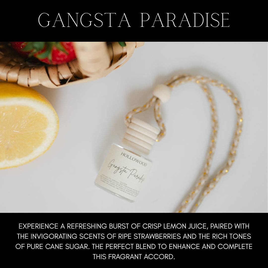 HOLLOWOOD FRAGRANCE - Summer Car Diffusers: TAHITI SANDS