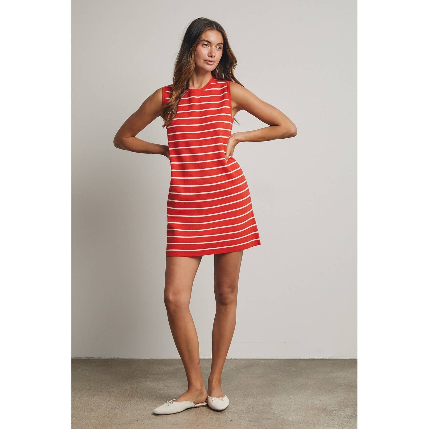 Poppy Striped Mini Dress