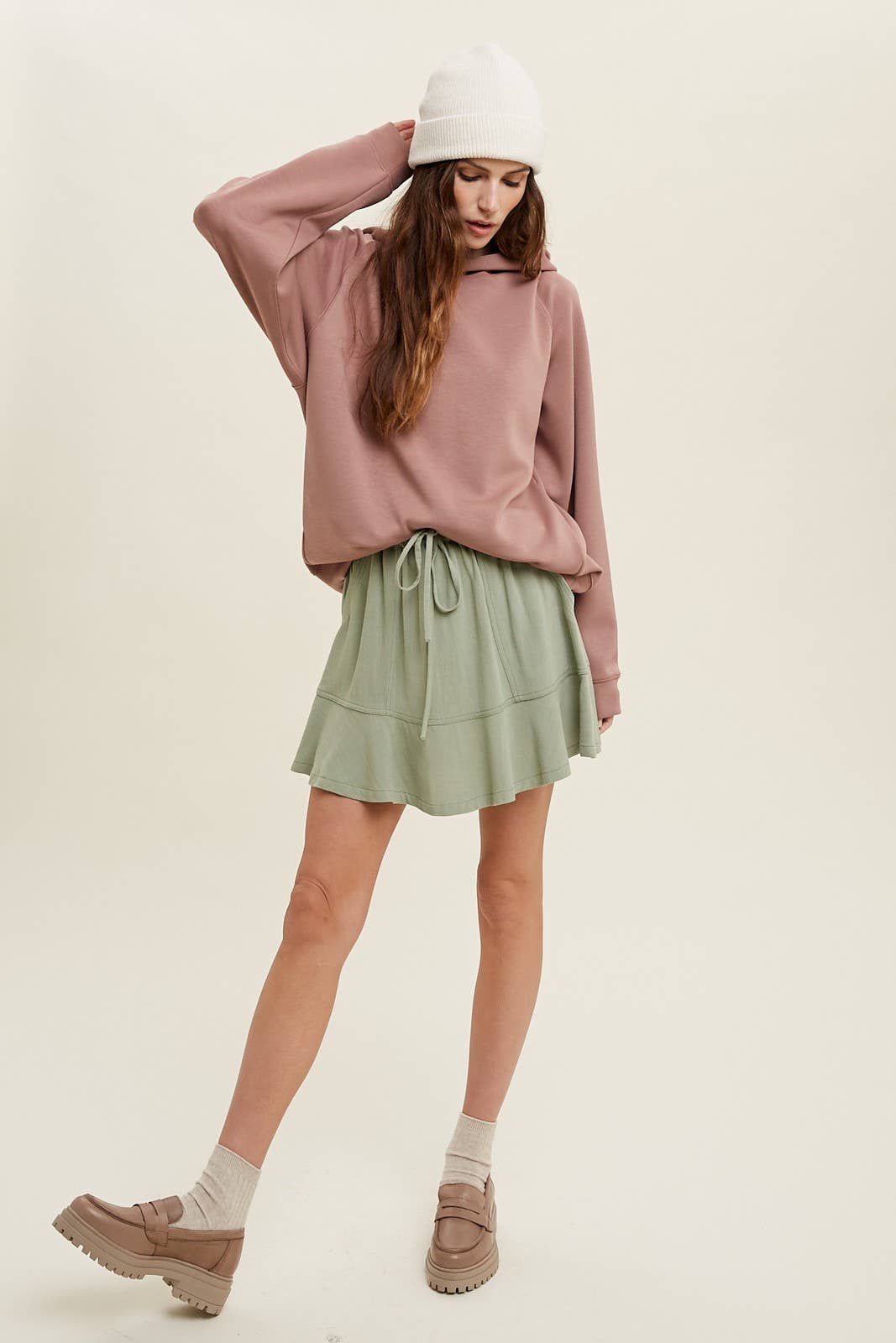 Soft Touch Casual Knit Hoodie