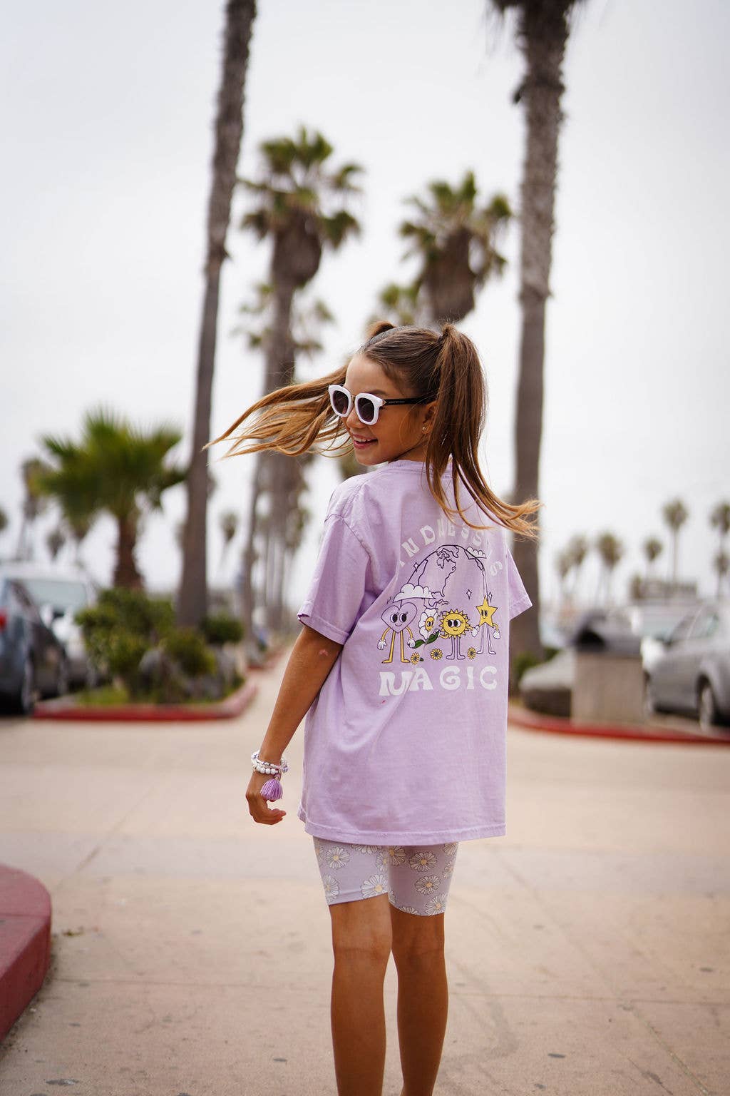 Kid's Lavender Kindness T-shirt