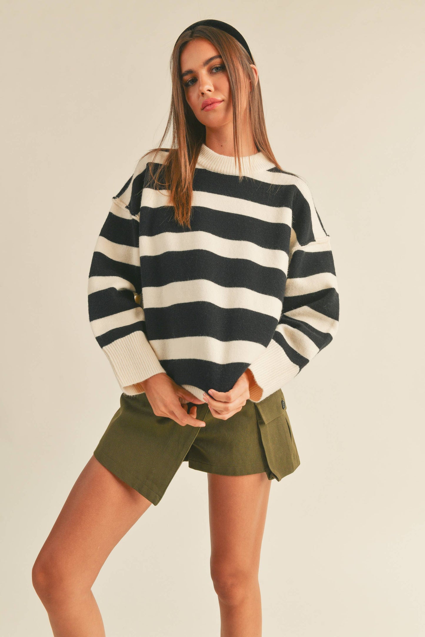 Color Blocked Sweater