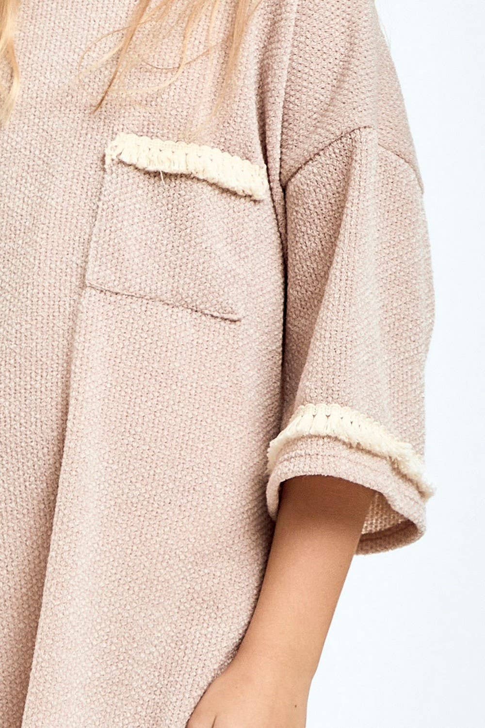 Tasseled Chunky Sweater Dress