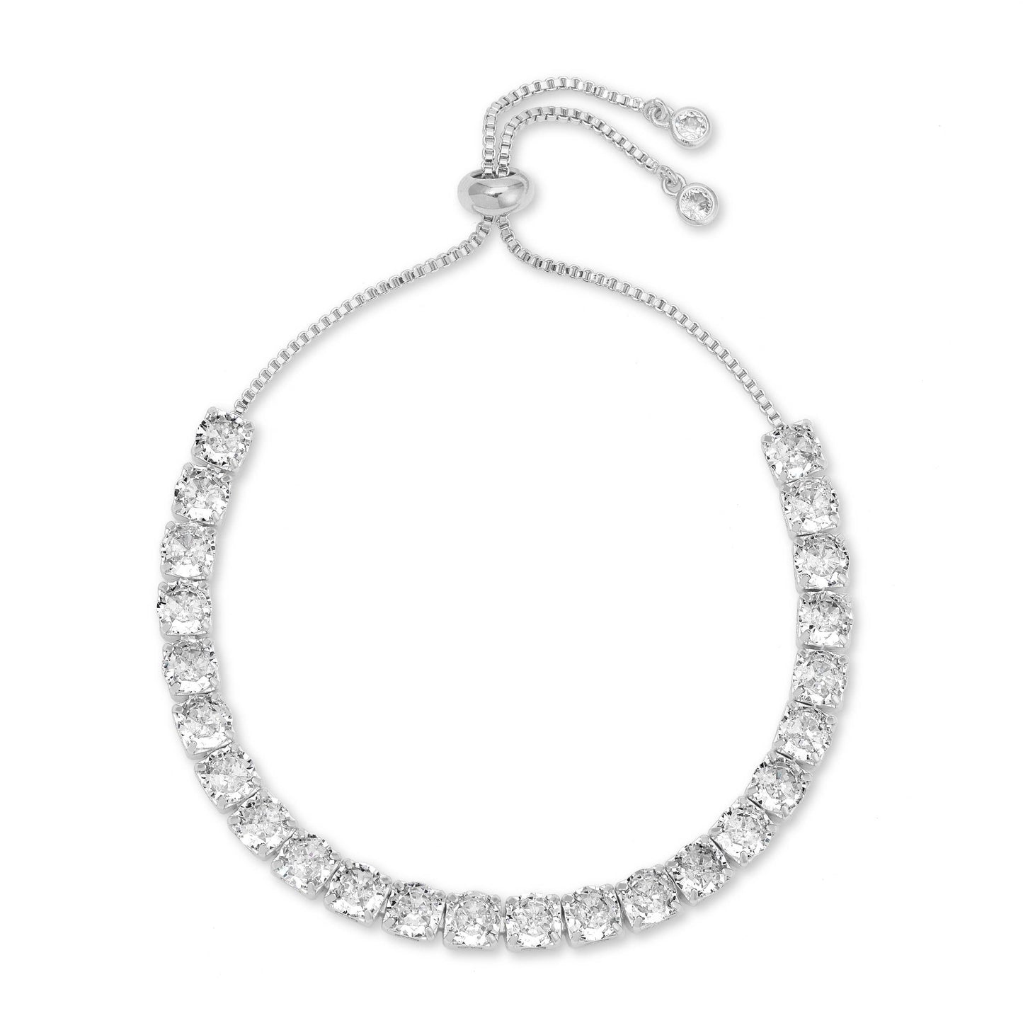 Splendid Iris - Pulley Tennis Bracelet: Gold / 3mm