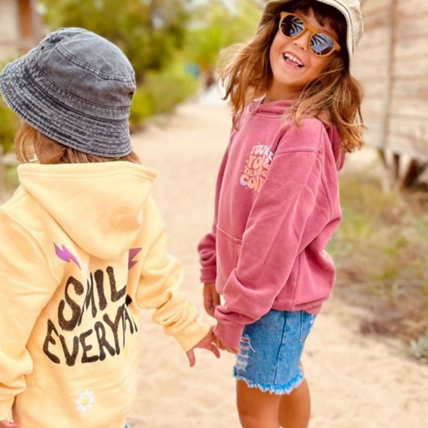 Kids Pink Cool Hoodie