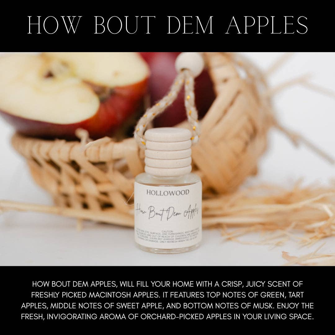 HOLLOWOOD FRAGRANCE - FALL CAR DIFFUSERS: Crisp Autumn Morning