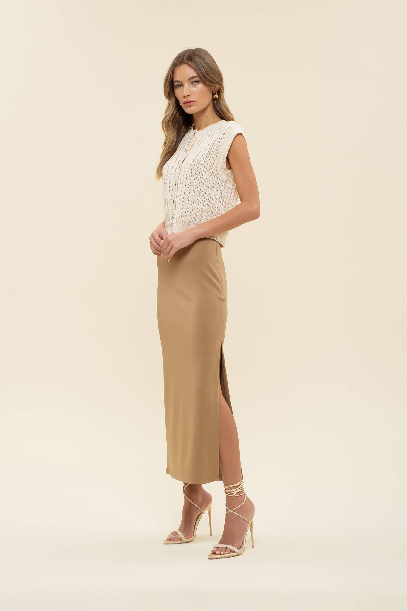 High Waist Pencil Skirt