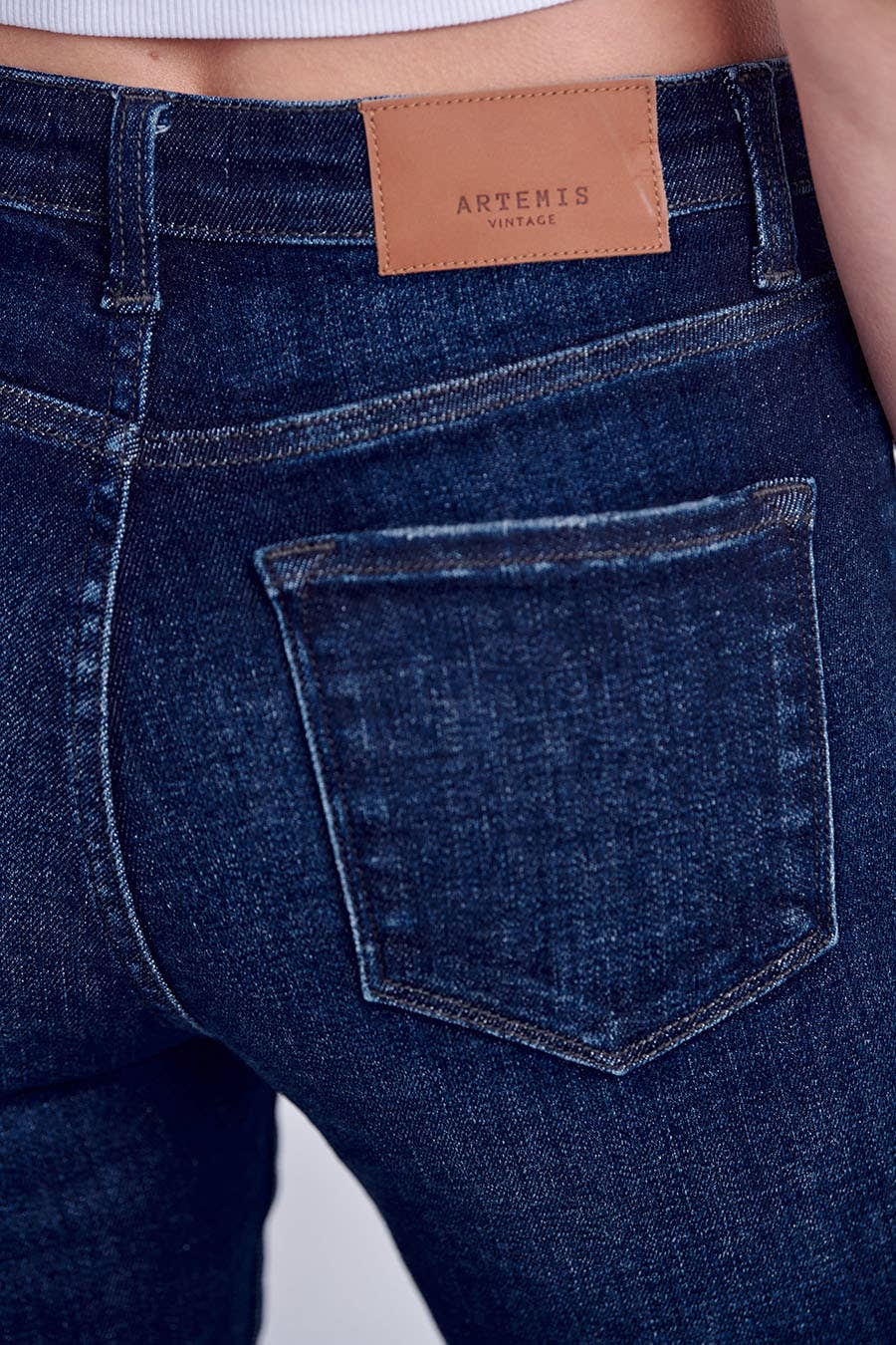 High Rise Full Length Skinny Jeans