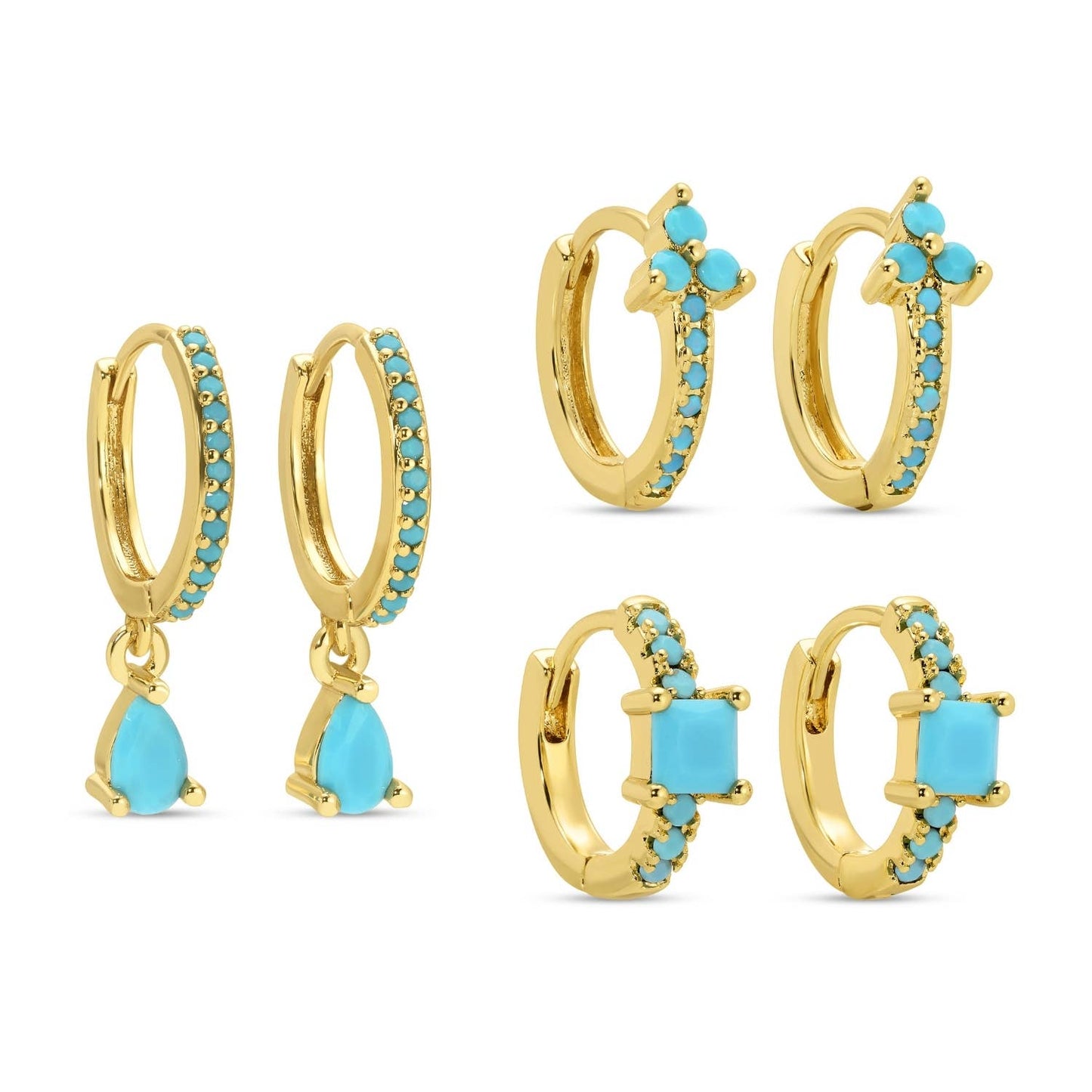 Splendid Iris - Sale - Combo 3, Assorted Light Blue Huggies