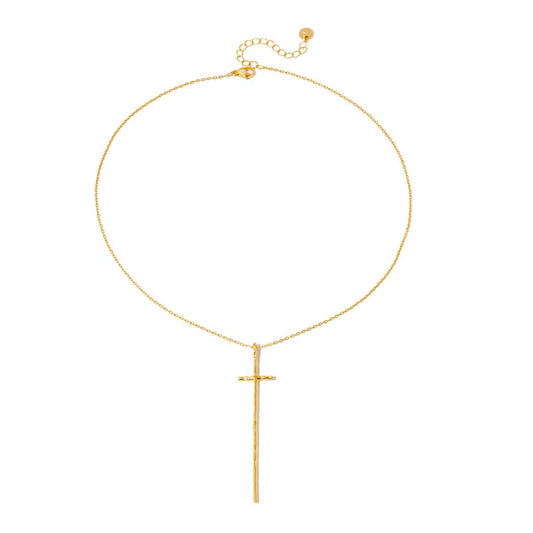 Modern Cross Necklace