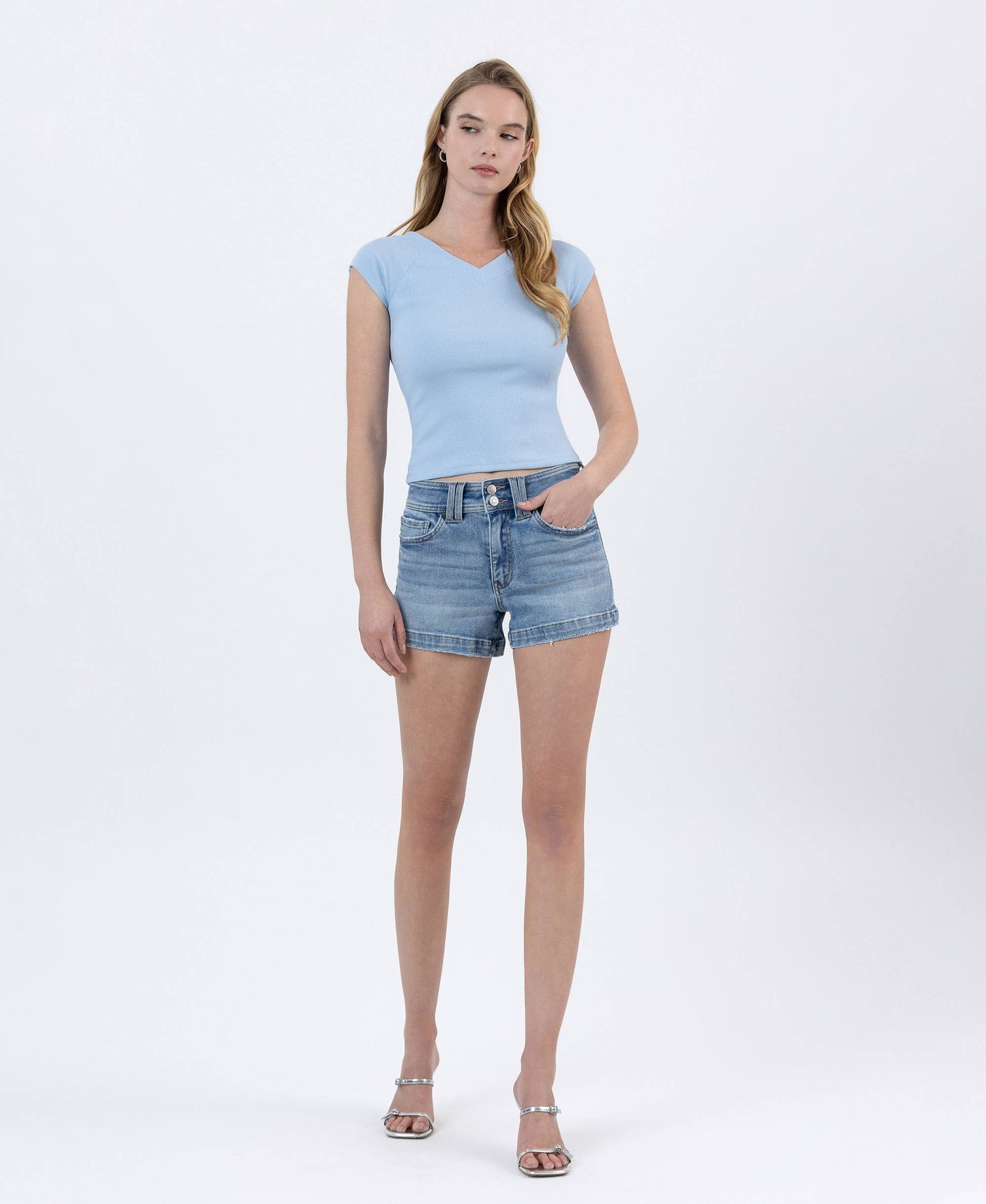 Everything is Awesome Denim Shorts