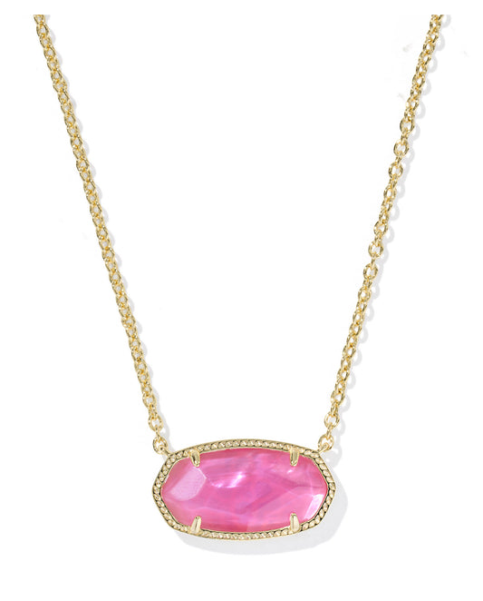 Elisa Statement Short Pendant Necklace