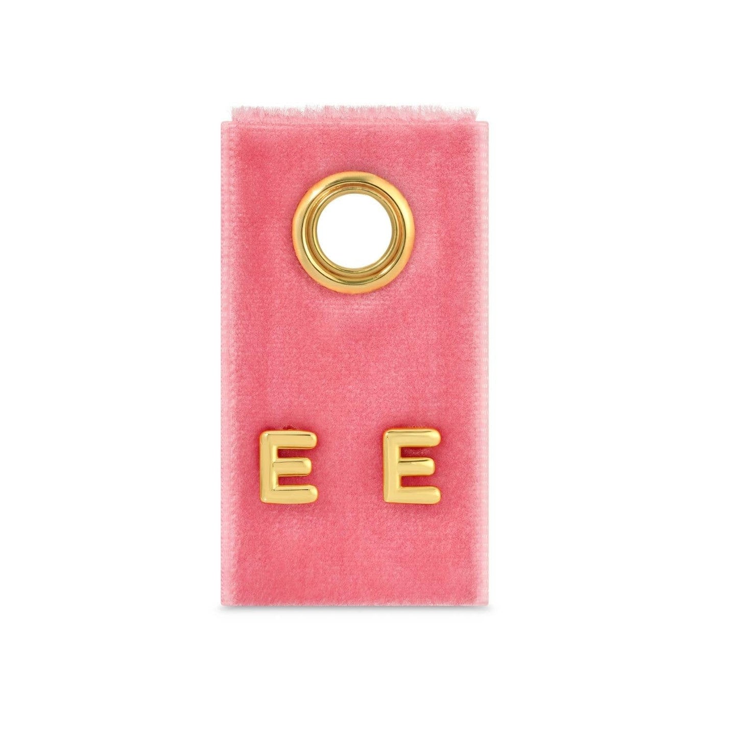 Assorted Initial Studs on Velvet