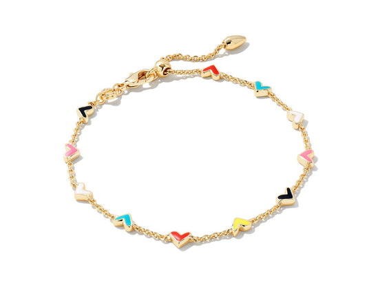 Haven Heart Delicate Chain Bracelet
