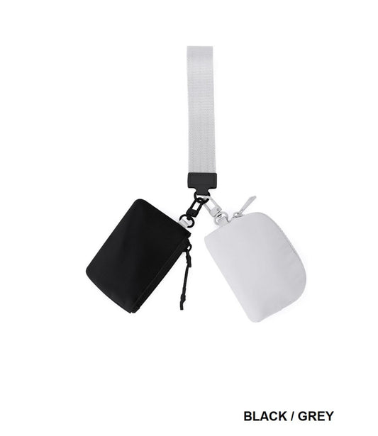 Dual Pouch Wristlet