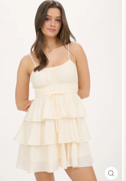 Champagne Mini Dress