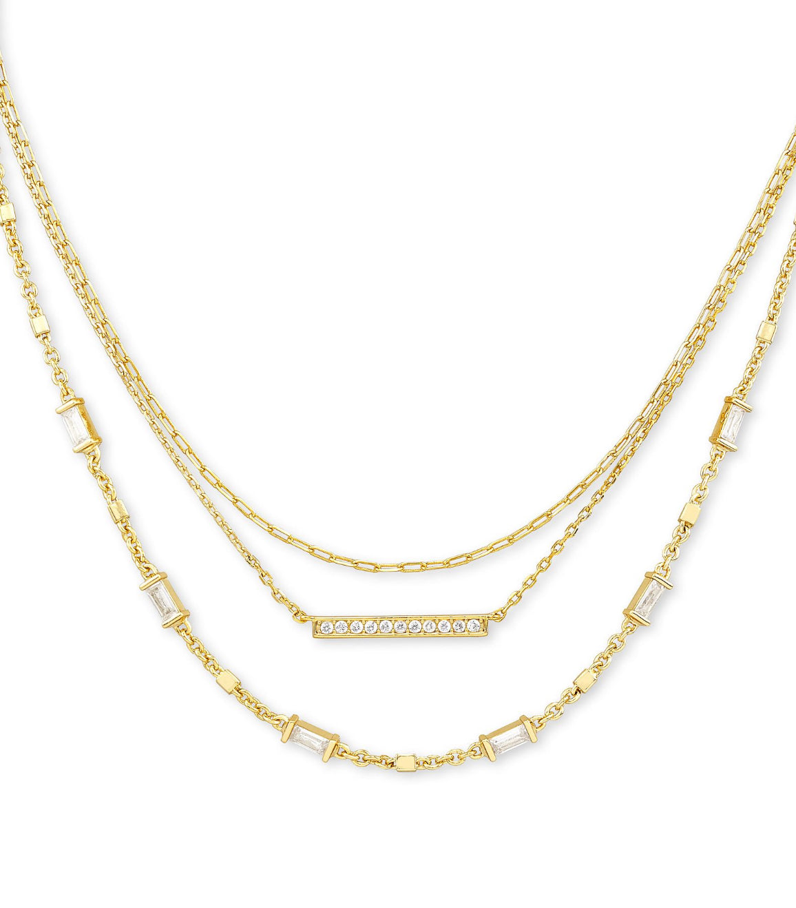 Addison Multi Strand Necklace