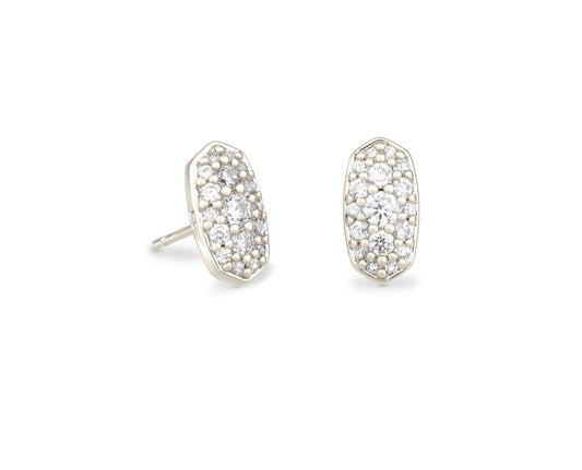 Grayson Crystal Stud Earrings