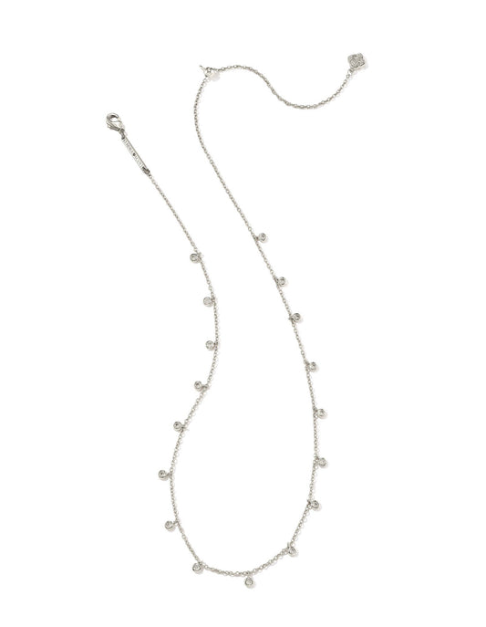 Amelia Chain Necklace - Silver