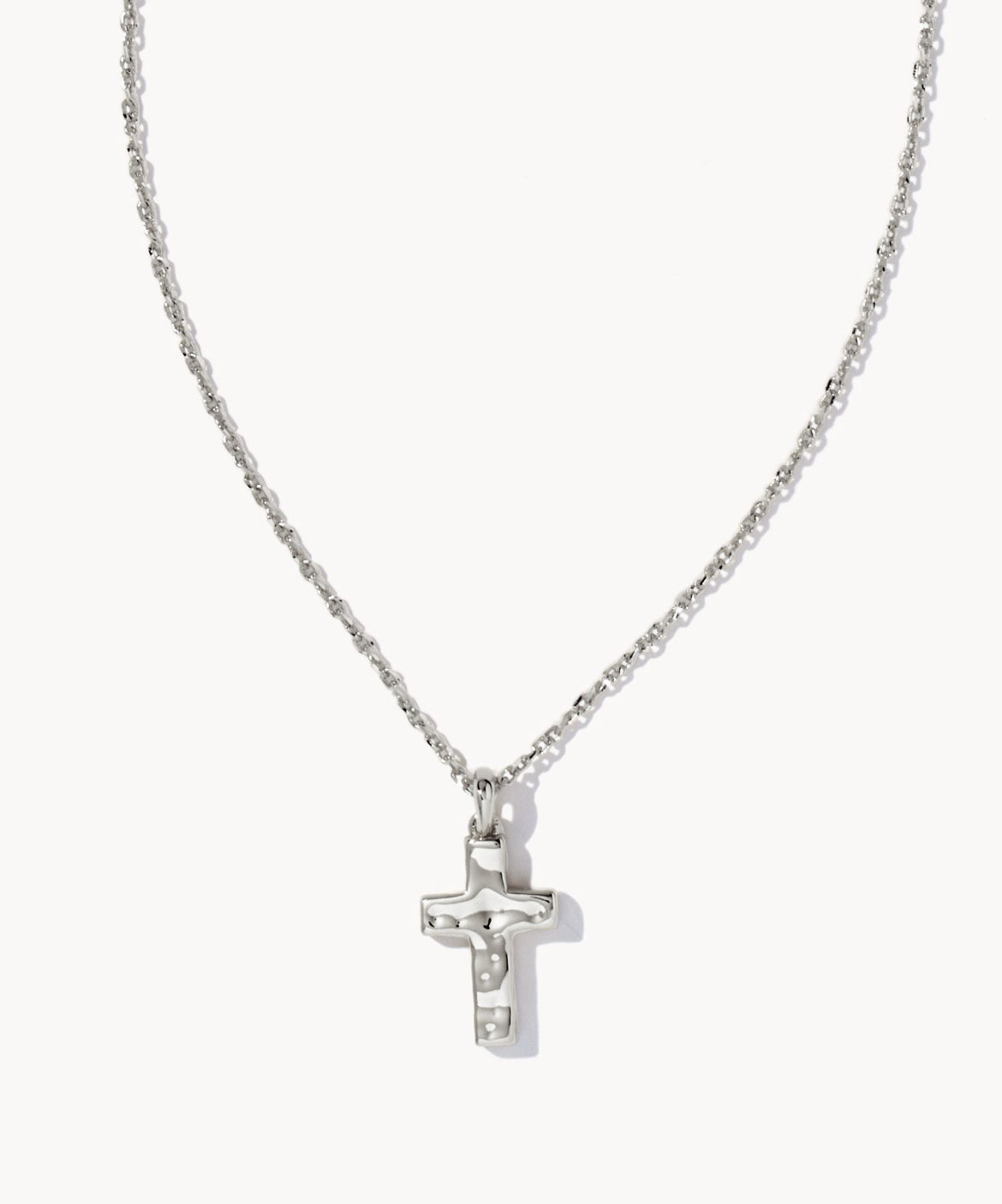 Cross Pendant Necklace - Silver