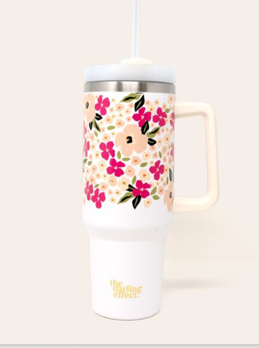 Take Me Everywhere Tumbler - Lively Flora