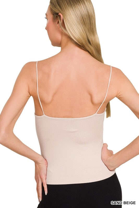 Double Layered Spaghetti Cami