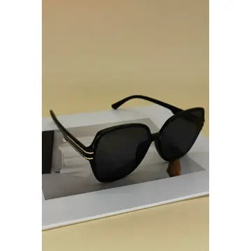 Oversized Gradient Lens Sunglasses