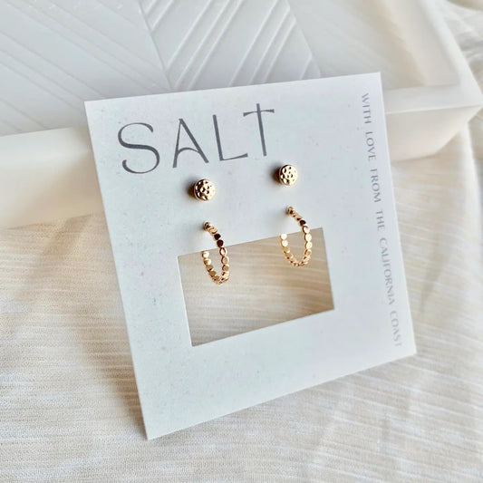 SALT - Everyday Hoop & Stud Set