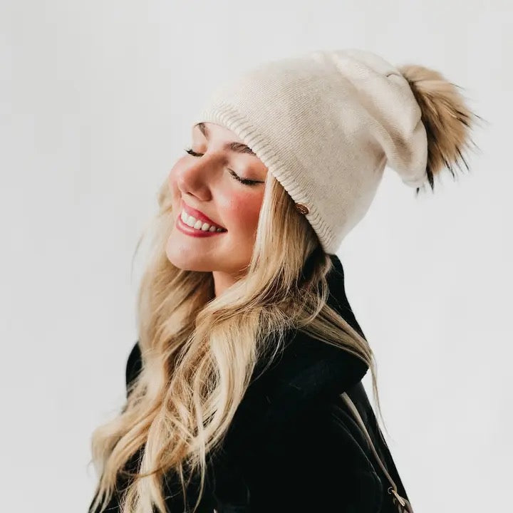 Cashmere Blend Beanie