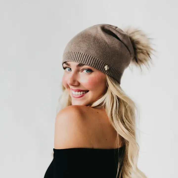 Cashmere Blend Beanie