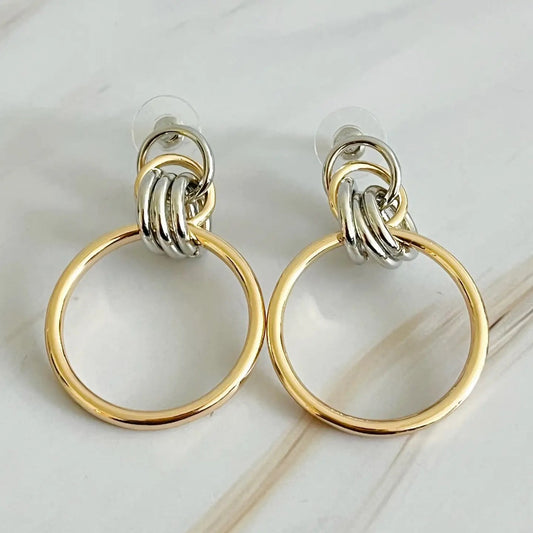 Knock On the Beauty Hoop Earrings