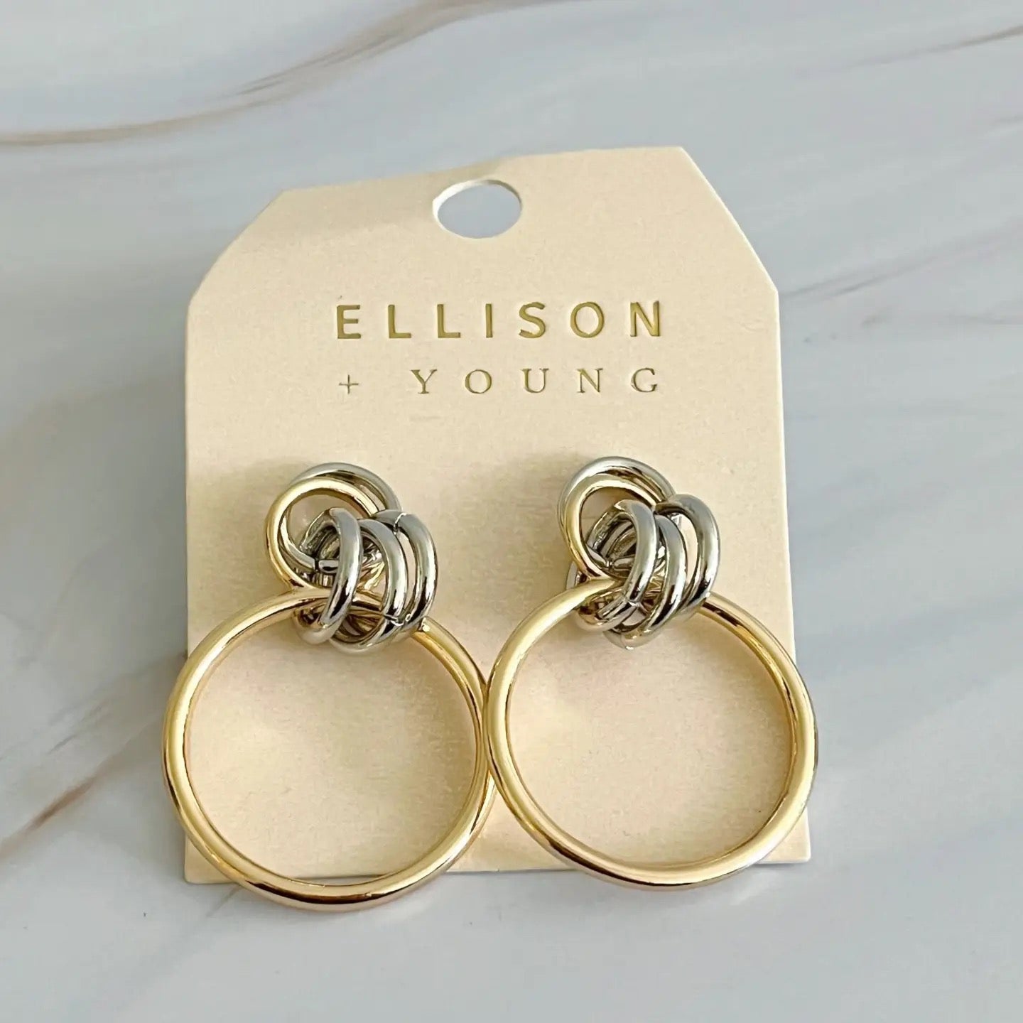 Knock On the Beauty Hoop Earrings
