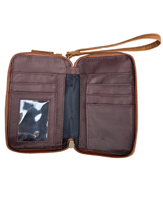 Phone Pouch with Credit Card Slots Adjustable Strap