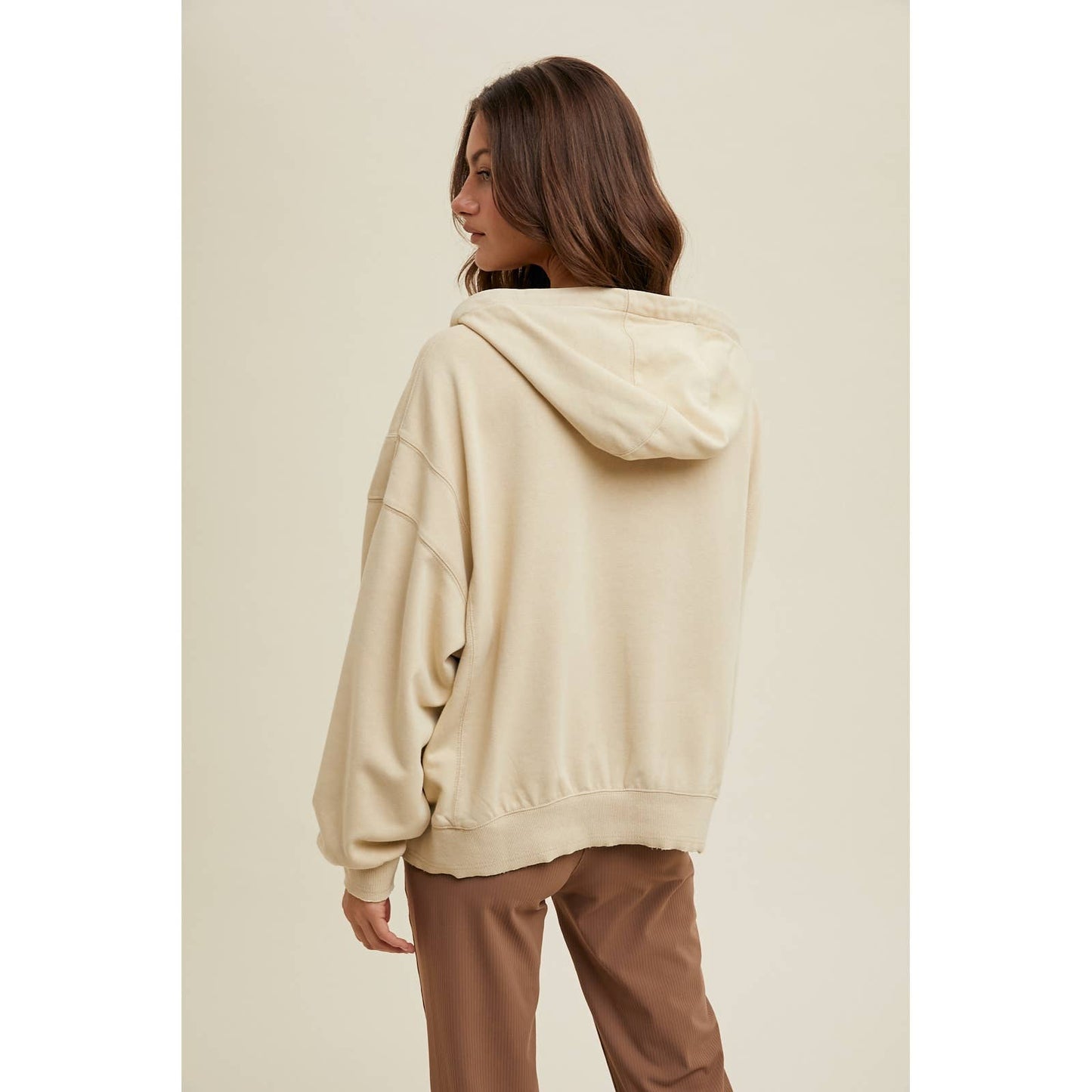 Vanilla Half-Zip Pullover