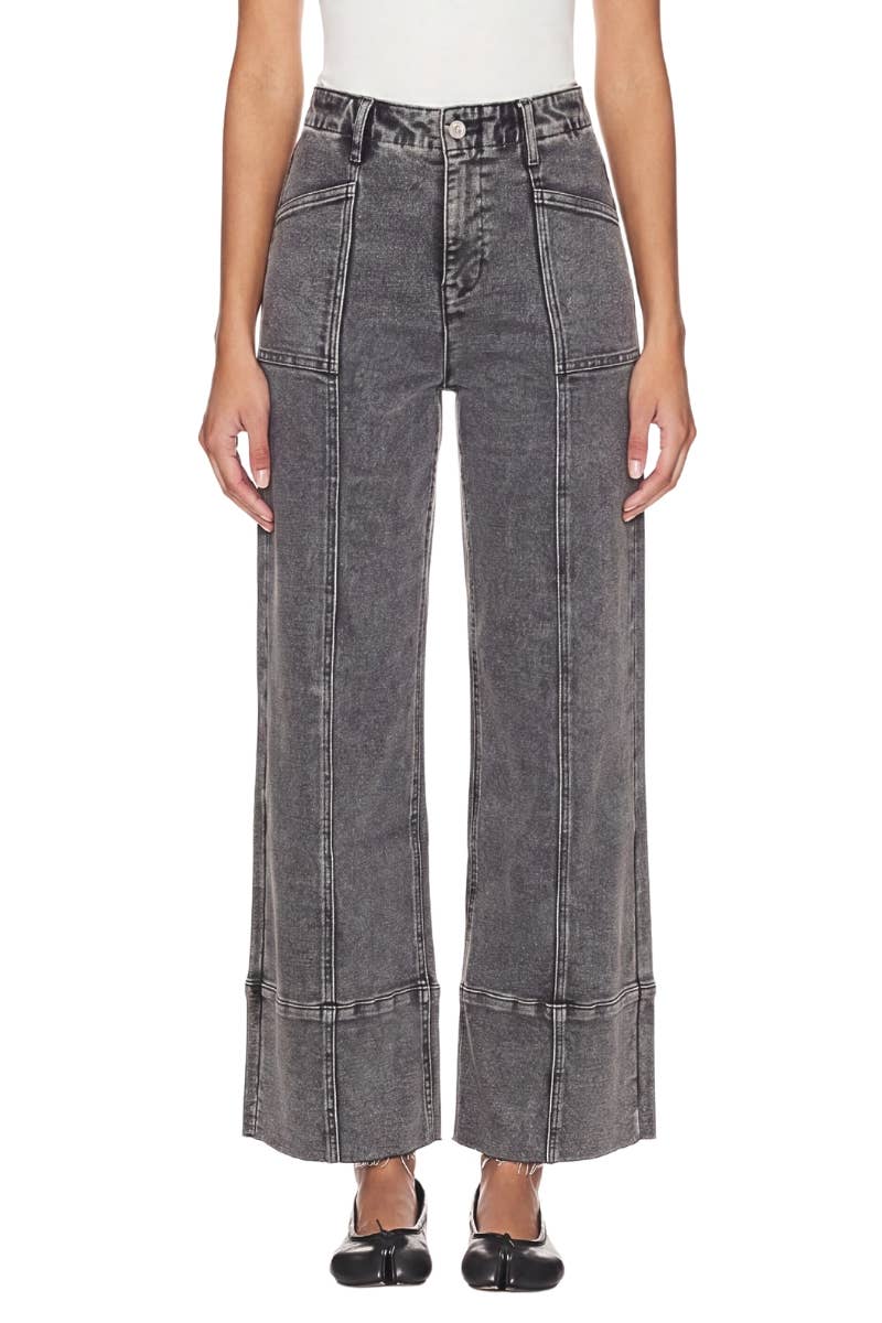 ARTEMIS VINTAGE - HIGH RISE TUMMY CONTROL PALAZZO JEANS: 7 (27)