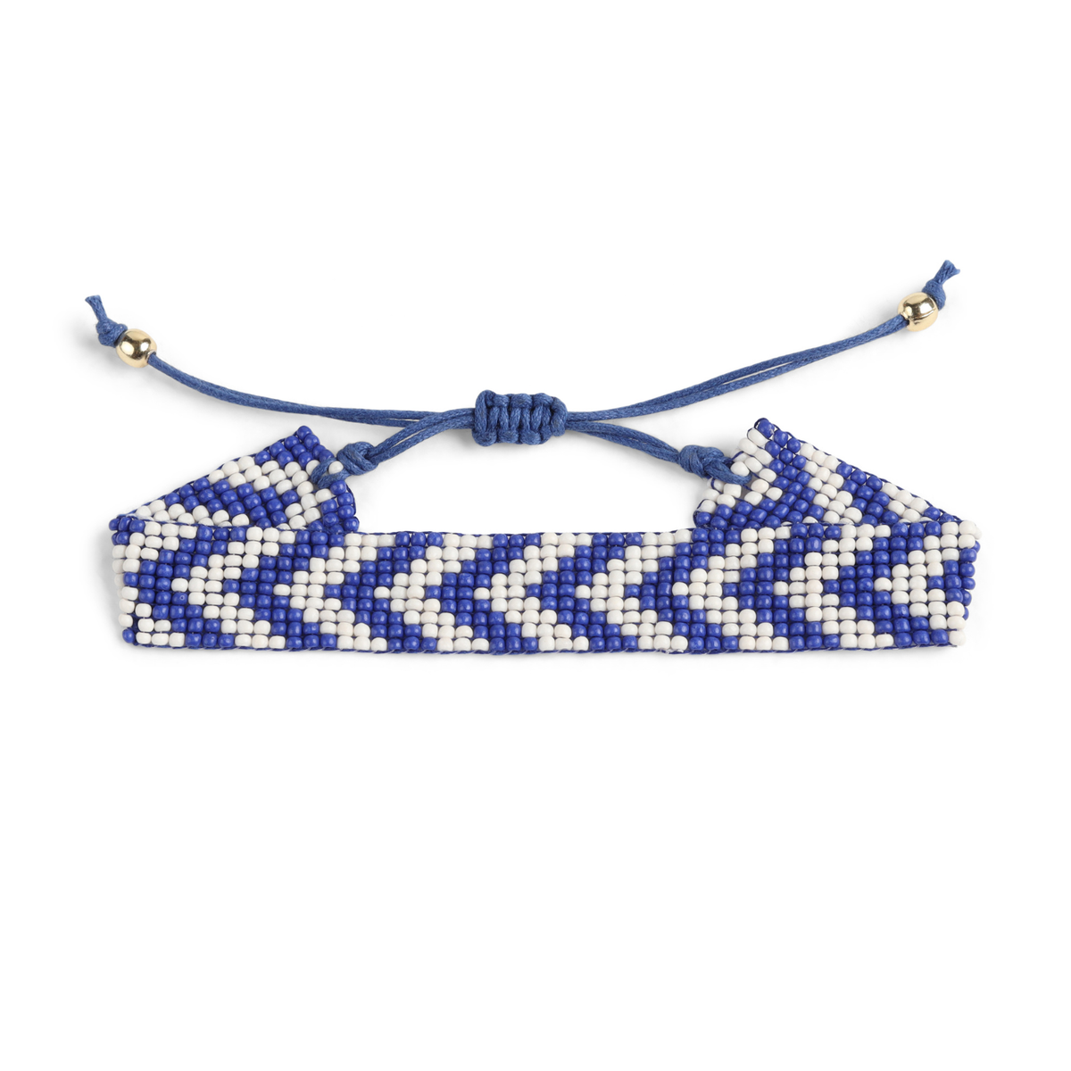 Splendid Iris - Sale - Adjustable Game Day Bracelet: Black/Orange